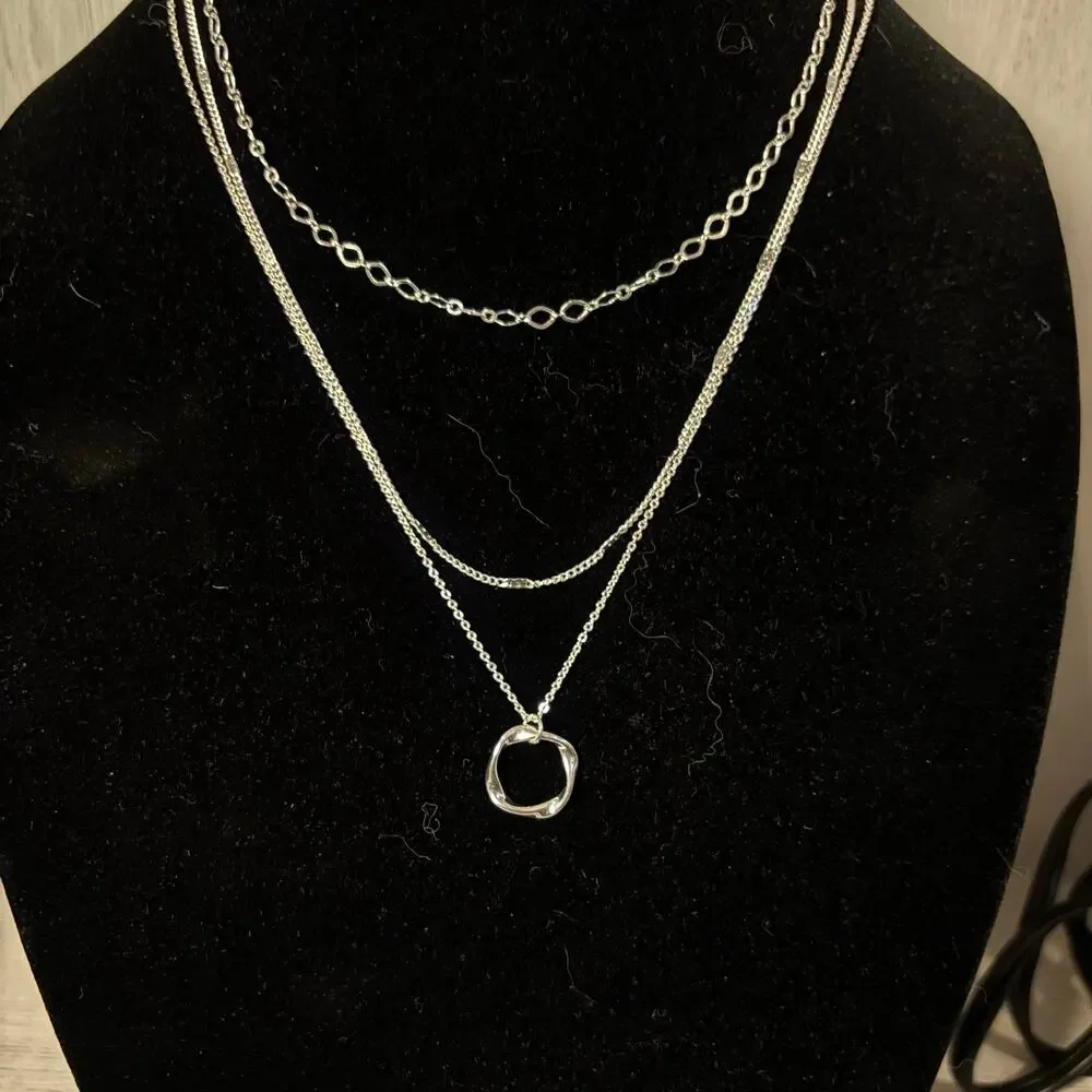 Layered Necklace Set - Picture 2 of 2